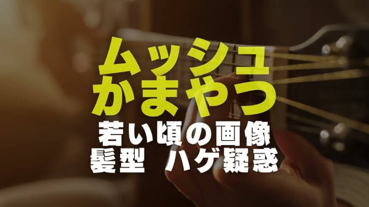 ムッシュかまやつの若い頃 髪型がズラっぽくハゲ疑惑を検証 電楽